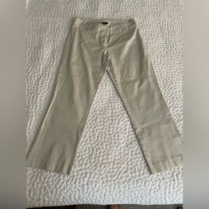 J. Crew City Fit Stretch Chino Pant - Women’s 4